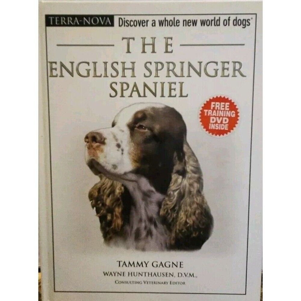 The English Springer Spaniel Book With Free Training Dvd, Dog, puppy